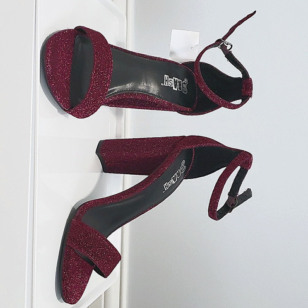 New Pink Sparkly Heels